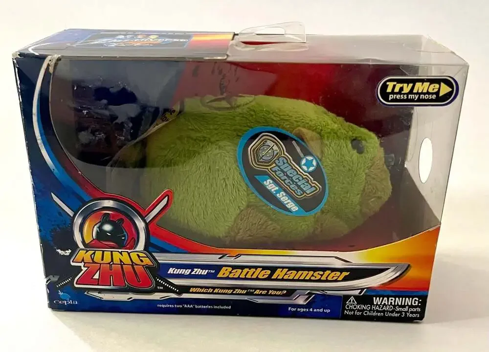 Cepia Kung Zhu Special Forces Sgt. Serge Battle Hamster